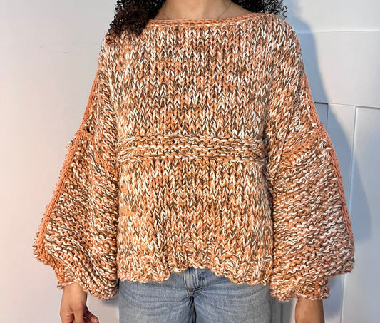 PEACH KNIT JUMPER