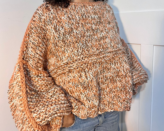 PEACH KNIT JUMPER