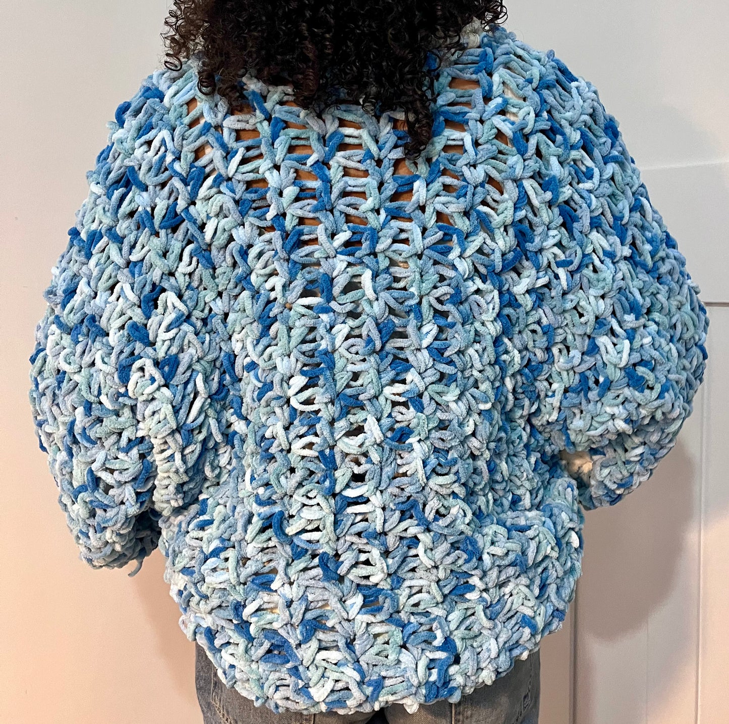 BLUEBERRY CROCHET CARDI