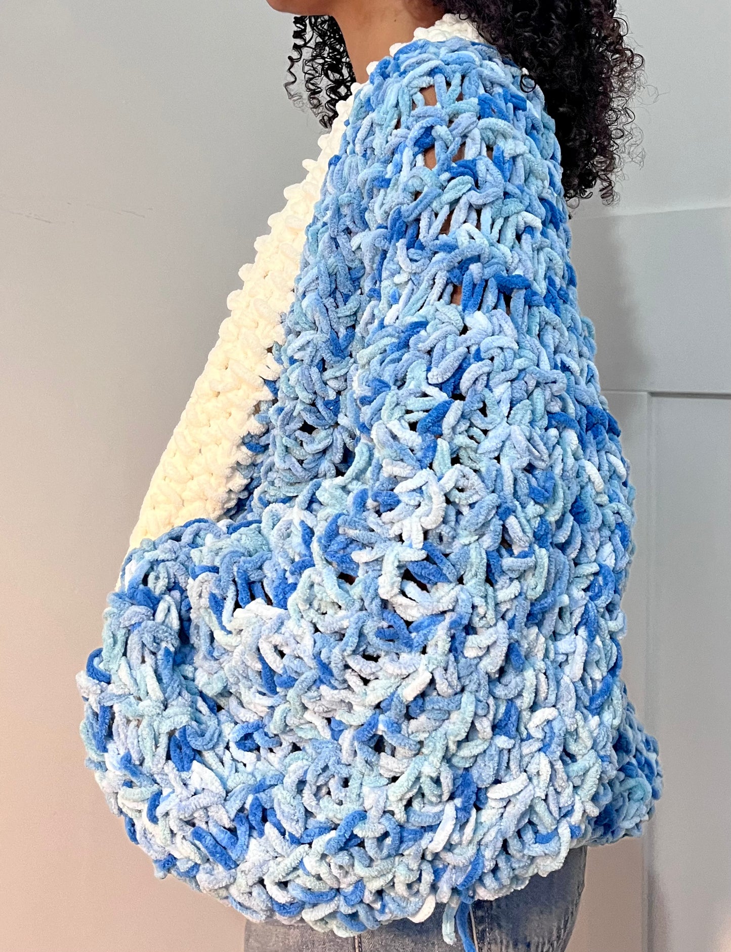 BLUEBERRY CROCHET CARDI