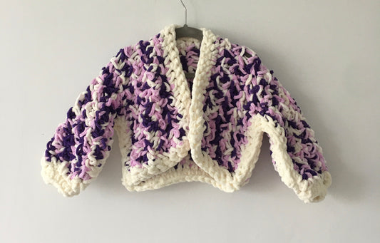 Baby chunky cardigan