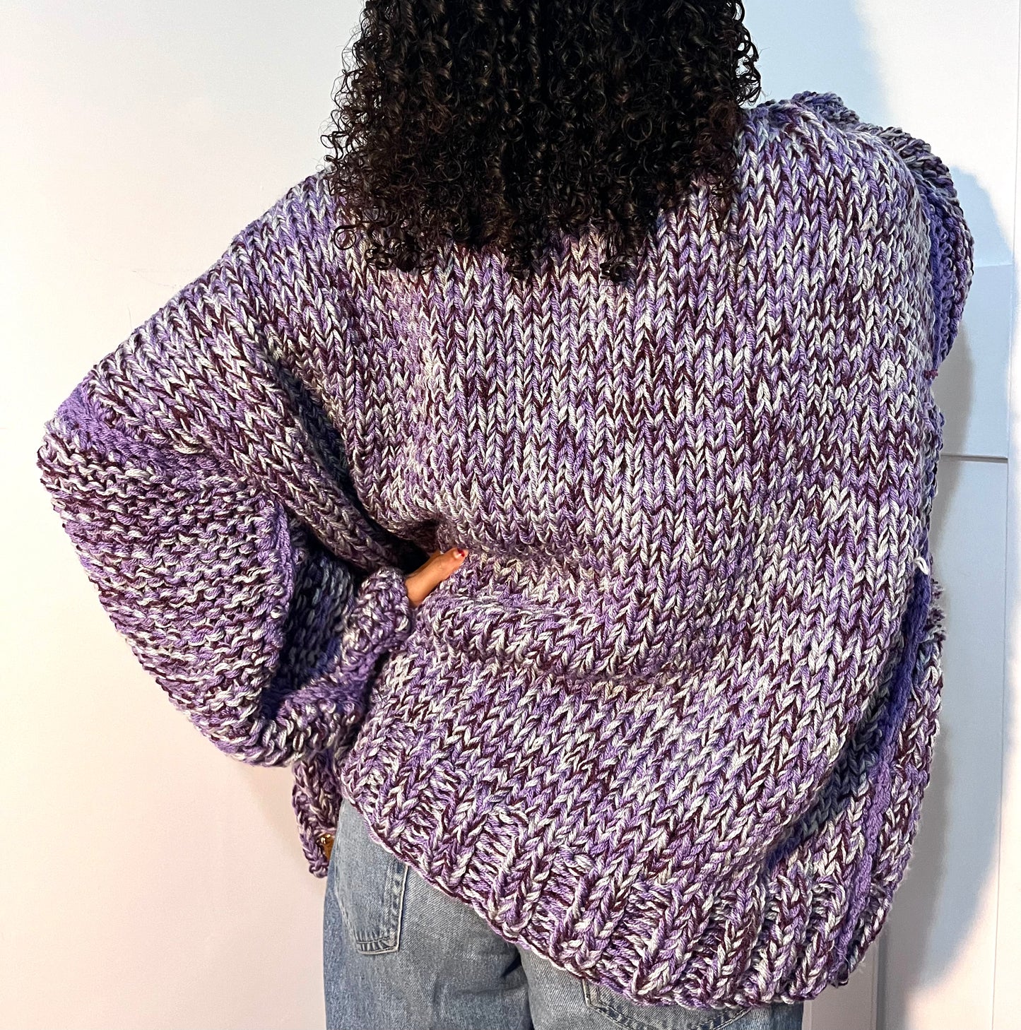 VIOLET KNIT JUMPER