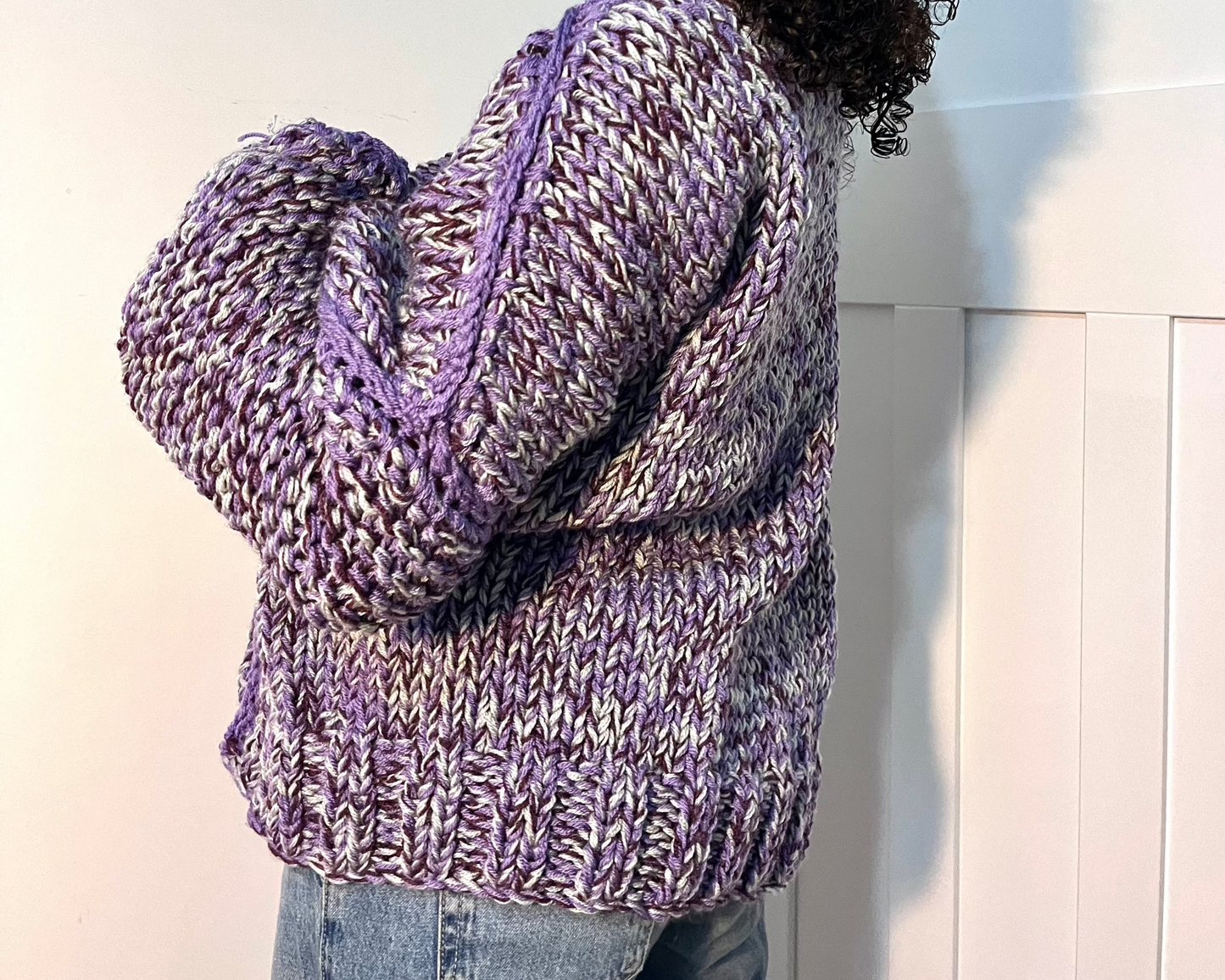 VIOLET KNIT JUMPER