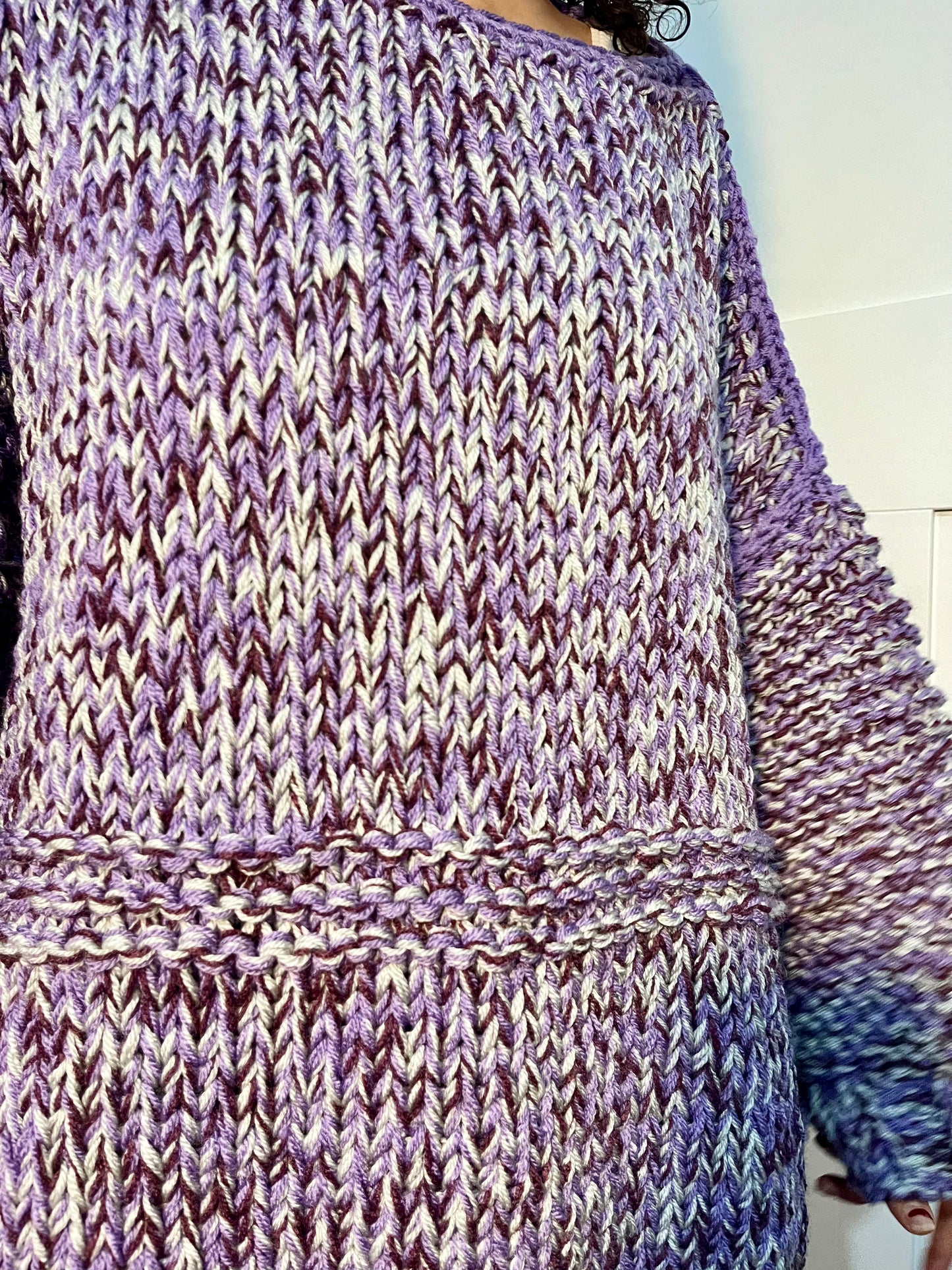 VIOLET KNIT JUMPER